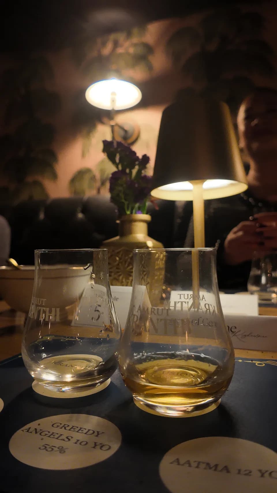 whisky glasses