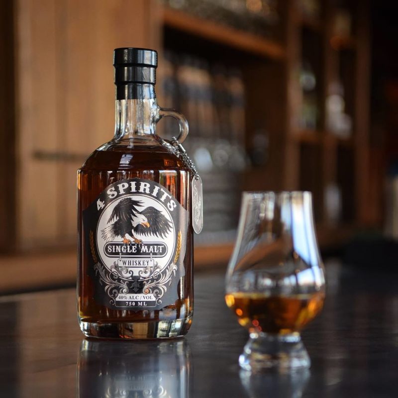 4 Spirits American Whiskey