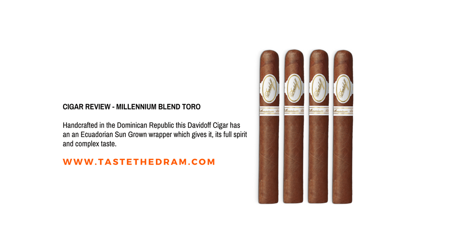 Cigar Review Davidoff Millennium Blend Toro Taste The Dram