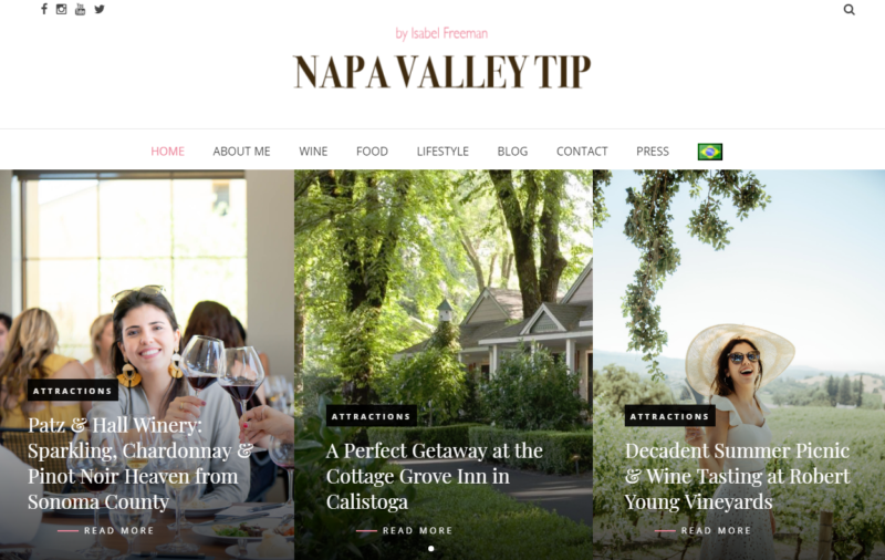 Q&A WITH WINE LOVER ISABEL AND THE CURATOR OF NAPA VALLEY TIP - Napa Valley Tip Q&A WITH WINE LOVER ISABEL AND THE CURATOR OF NAPA VALLEY TIP - Napa Valley Tip
